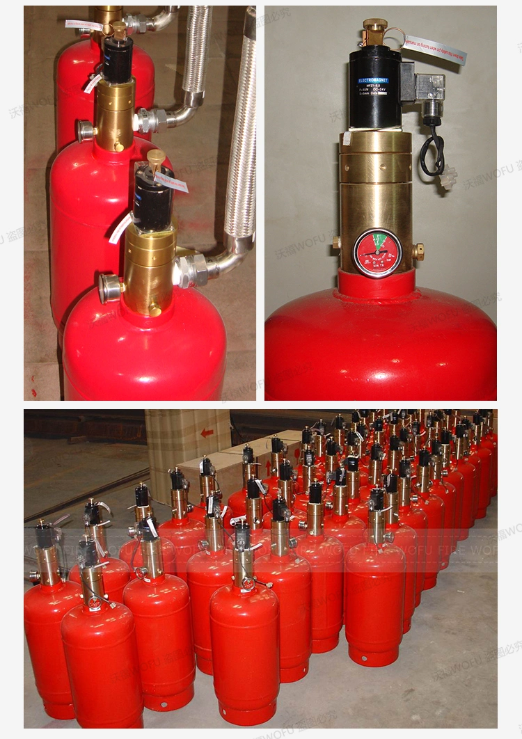 20LTR Hfc-227ea Cylinder Fire Suppression System