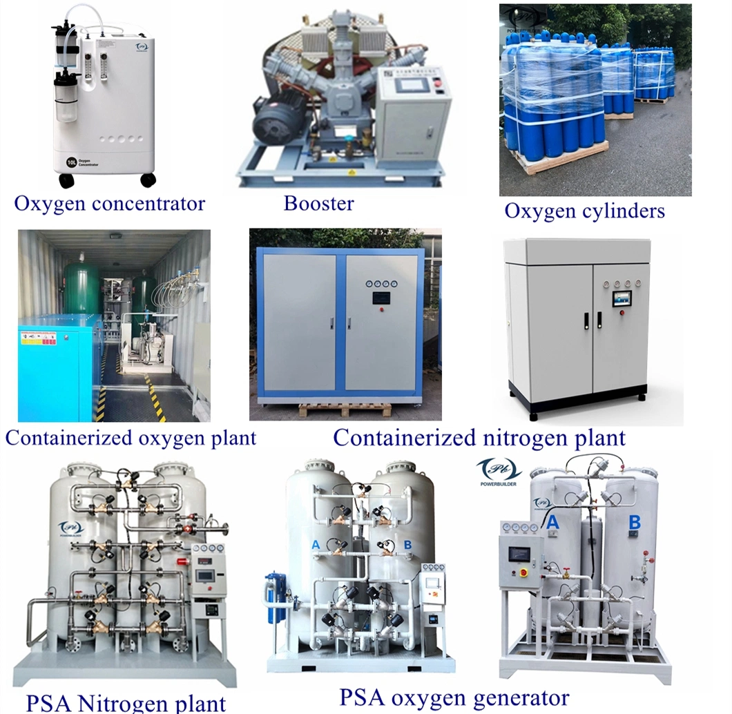 Professional Medical/Industrial Use Psa Oxygen Generation System with Cylinder Filling